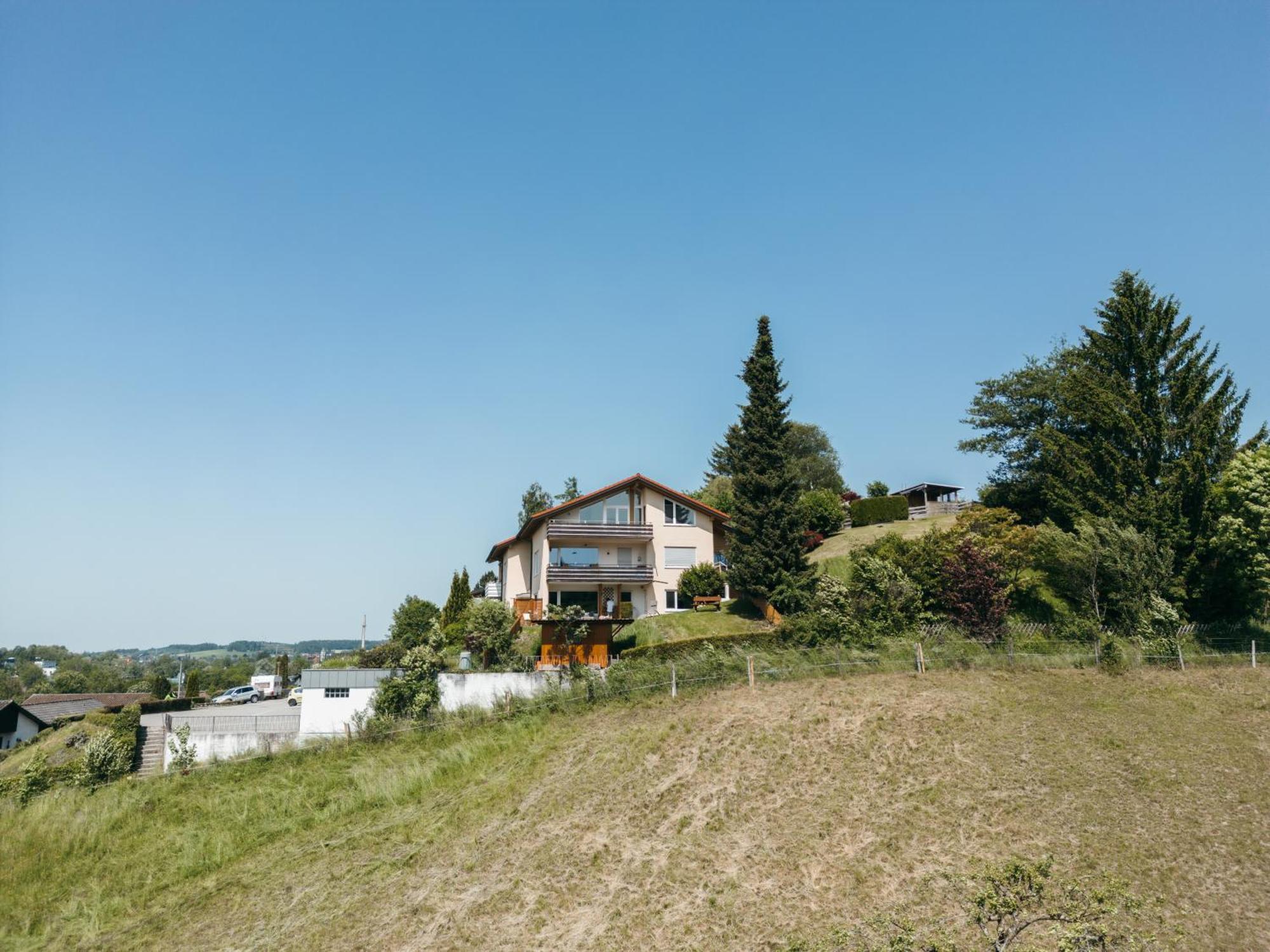 Ferienwohnung Alpenblick I Kamin I Private Sauna Wangen im Allgäu Exterior foto